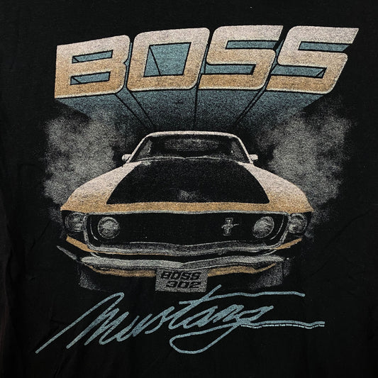 Mustang Boss 302 Muscle Car Classic T-Shirt Small