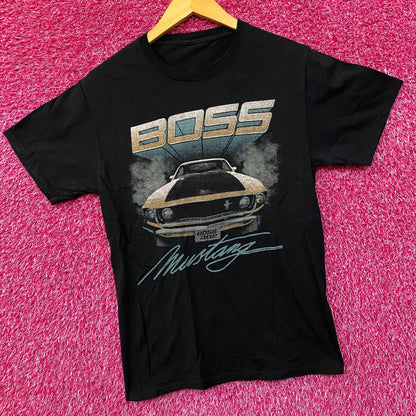 Mustang Boss 302 Muscle Car Classic T-Shirt Small