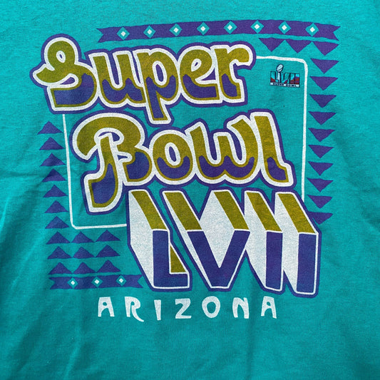Super Bowl LVII Arizona Battle in the Desert Crop Shirt Medium