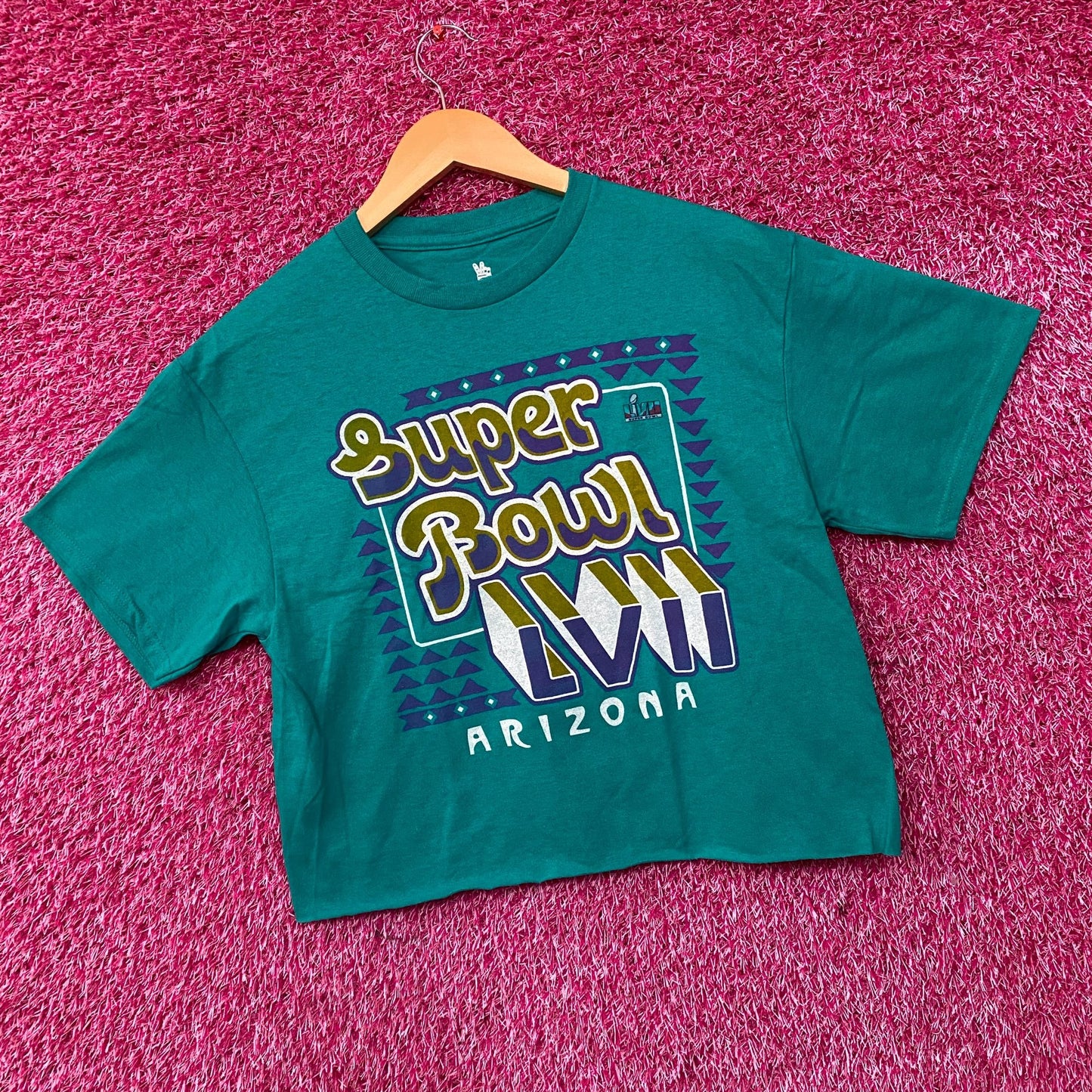 Super Bowl LVII Arizona Battle in the Desert Crop Shirt Medium