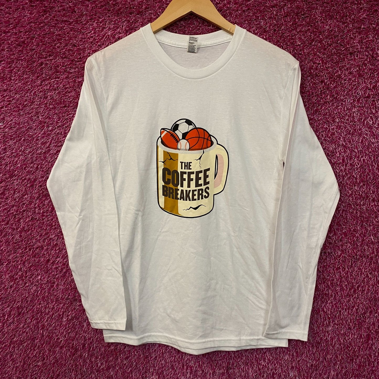 Cards & Coffee The Coffee Breakers Long Sleeve T-Shirt Small