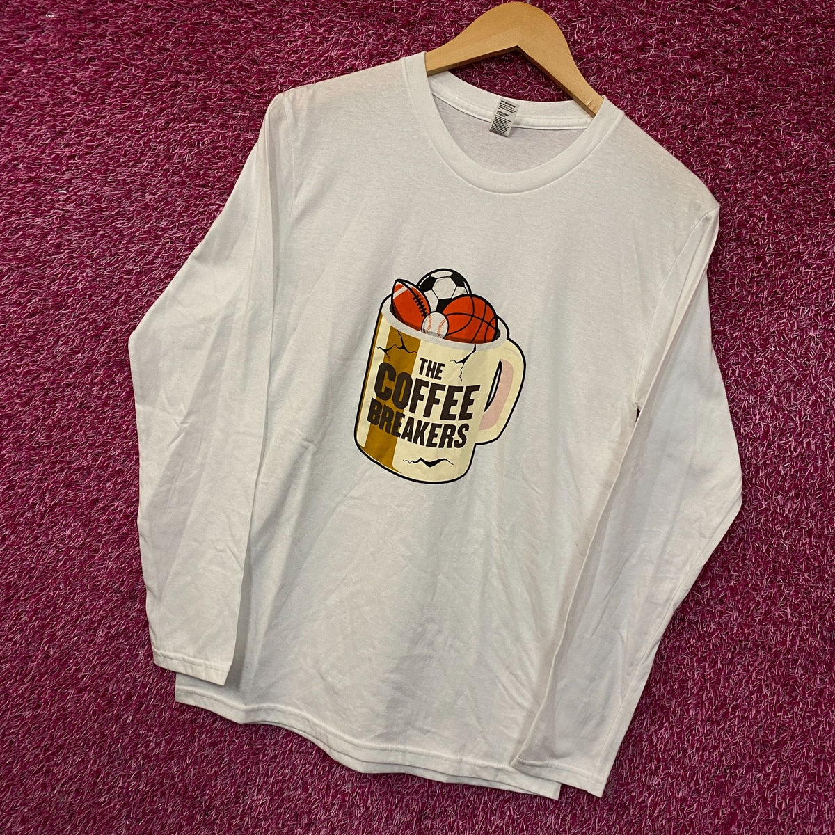 Cards & Coffee The Coffee Breakers Long Sleeve T-Shirt Small