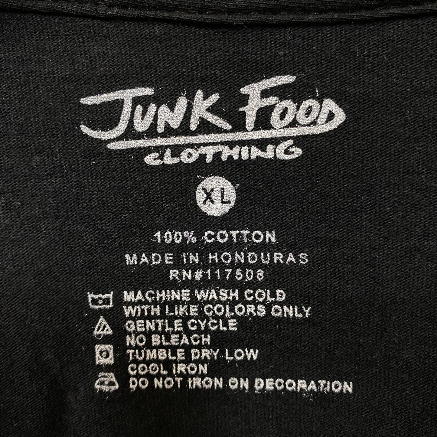 Junk Food Clothing Mon Cheri Vintage Style Graphic Crop Tee XL