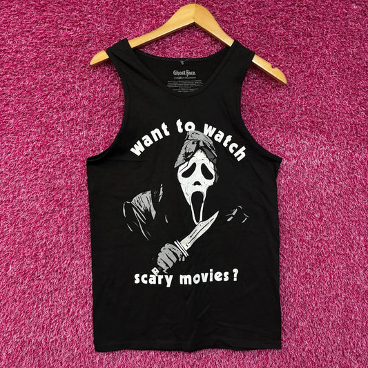 Scream Watch Movies Horror Graphic Design Tank Top Small