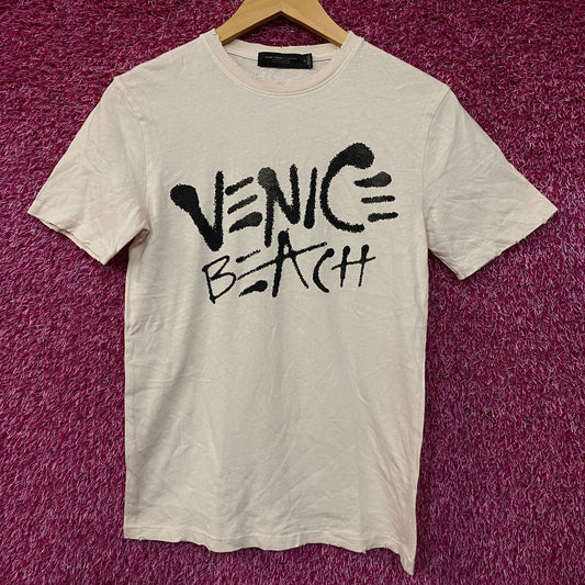 Junk Food Clothing "Venice Beach" Vintage Style Women's Graphic Tee XS