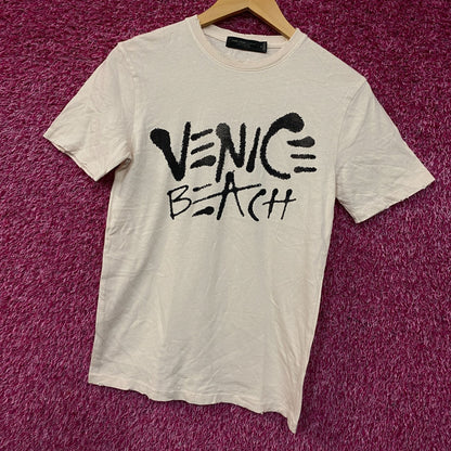 Junk Food Clothing "Venice Beach" Vintage Style Women's Graphic Tee XS