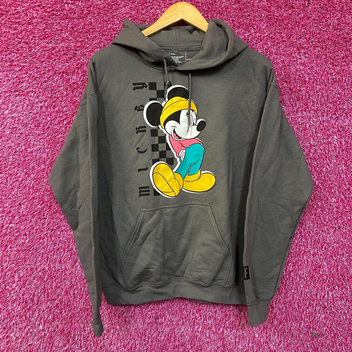 Neff x Disney Fisherman Mickey Mouse Cartoon Hoodie Medium