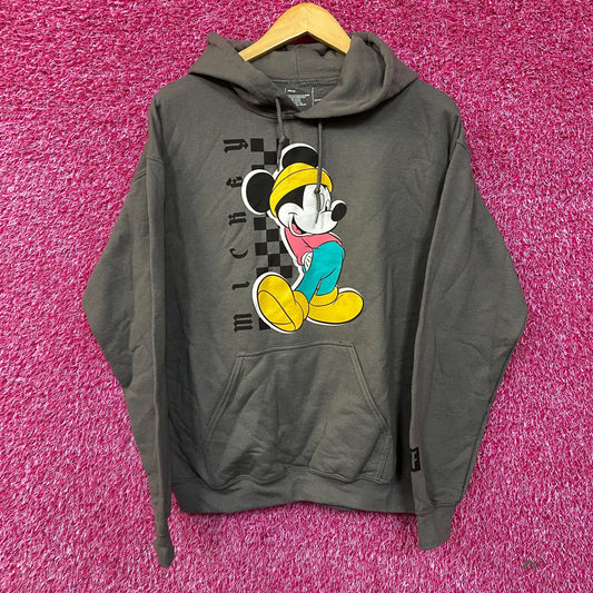 Neff x Disney Fisherman Mickey Mouse Cartoon Hoodie Medium