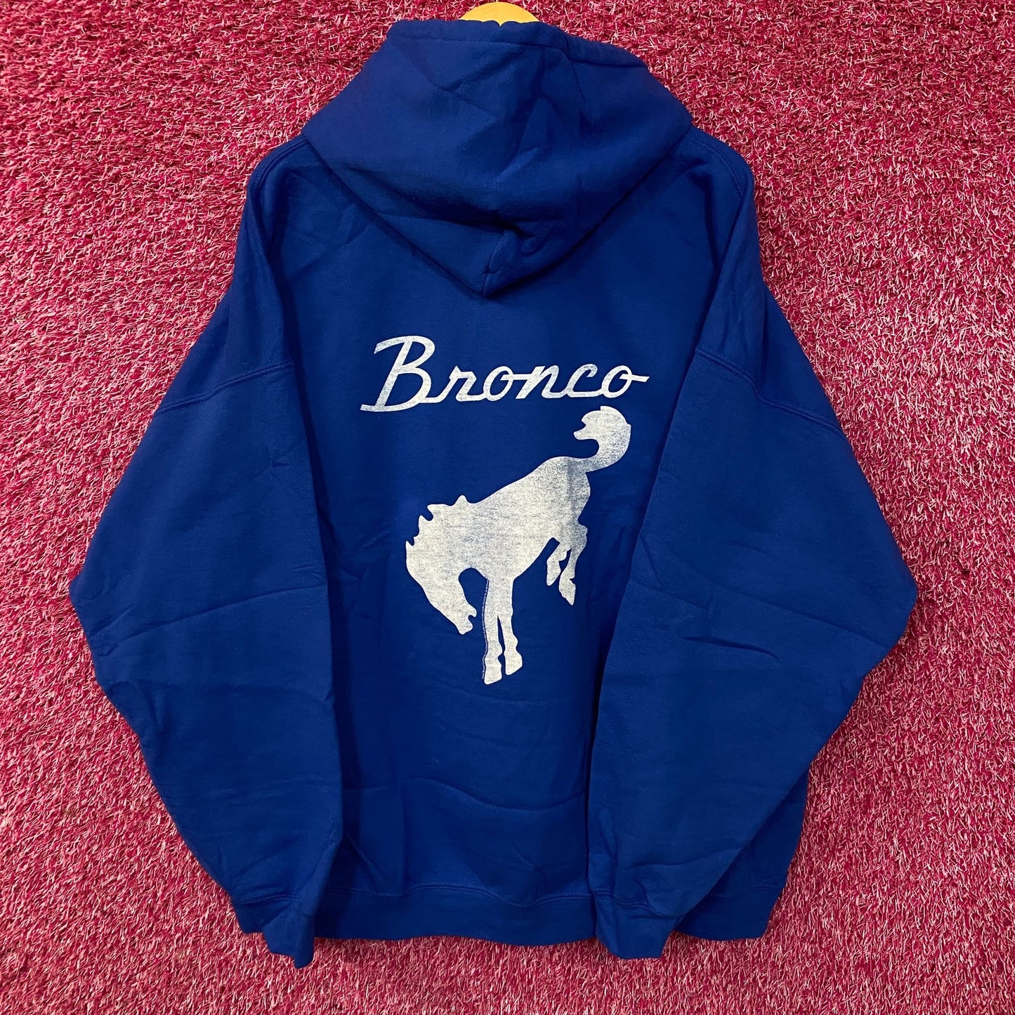 Junk Food Ford Bronco Classic Logo Pullover Hoodie XL