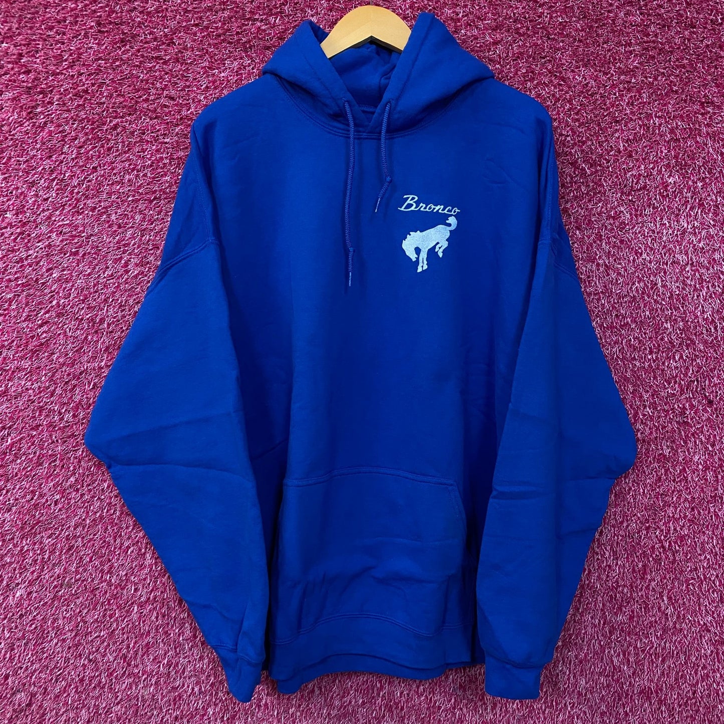 Junk Food Ford Bronco Classic Logo Pullover Hoodie XL