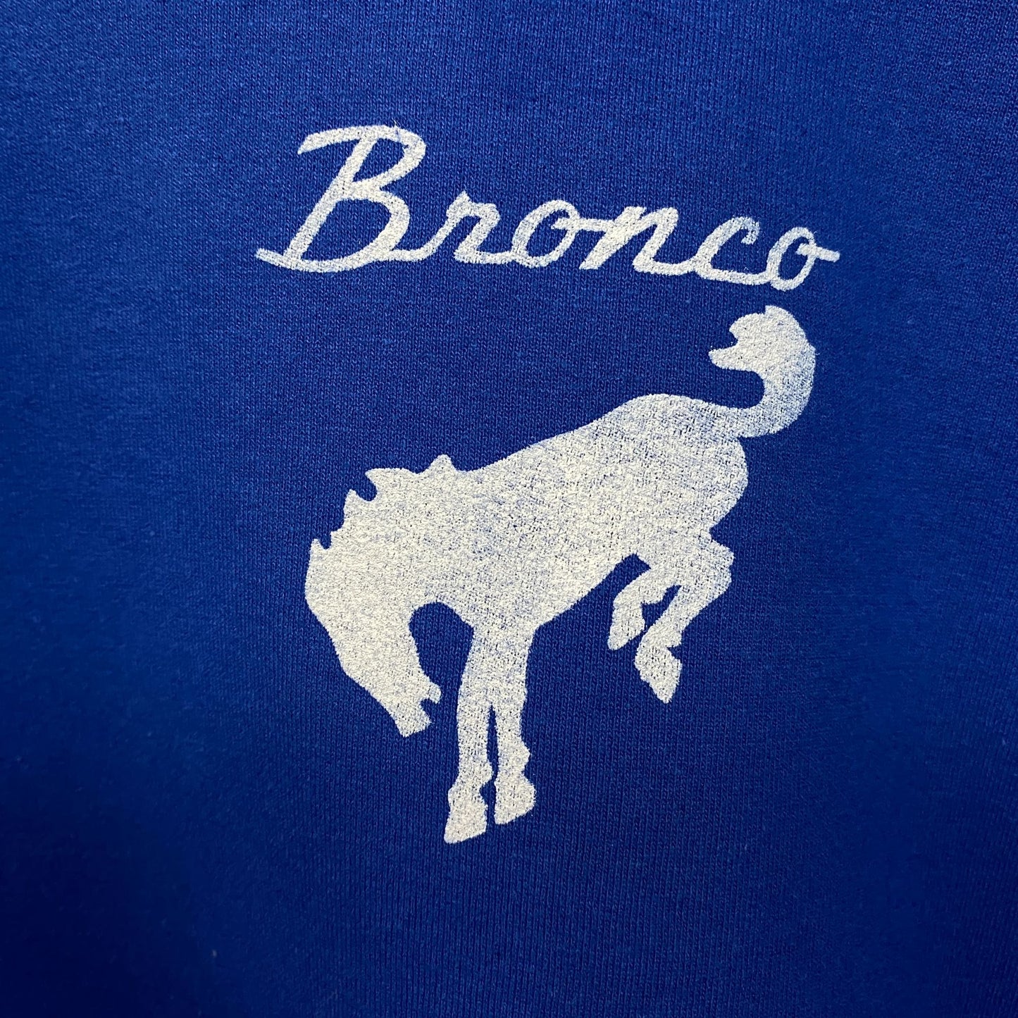 Junk Food Ford Bronco Classic Logo Pullover Hoodie XL