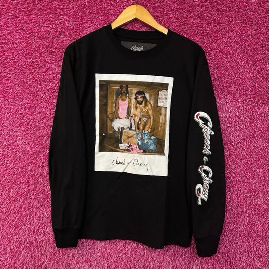 Cheech & Chong 90's Era Photo Print Long Sleeve T-Shirt Small