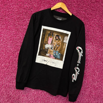 Cheech & Chong 90's Era Photo Print Long Sleeve T-Shirt Small