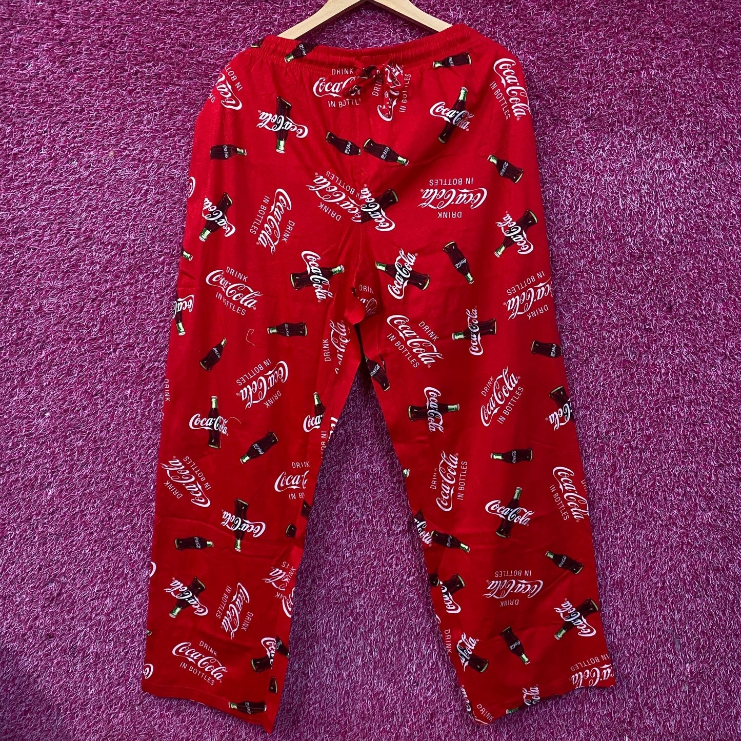 Coca-Cola Classic Men's Sleep Bottom Lounge Pants Large