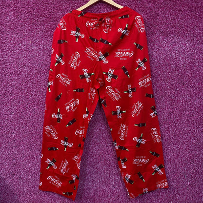 Coca-Cola Classic Men's Sleep Bottom Lounge Pants Large