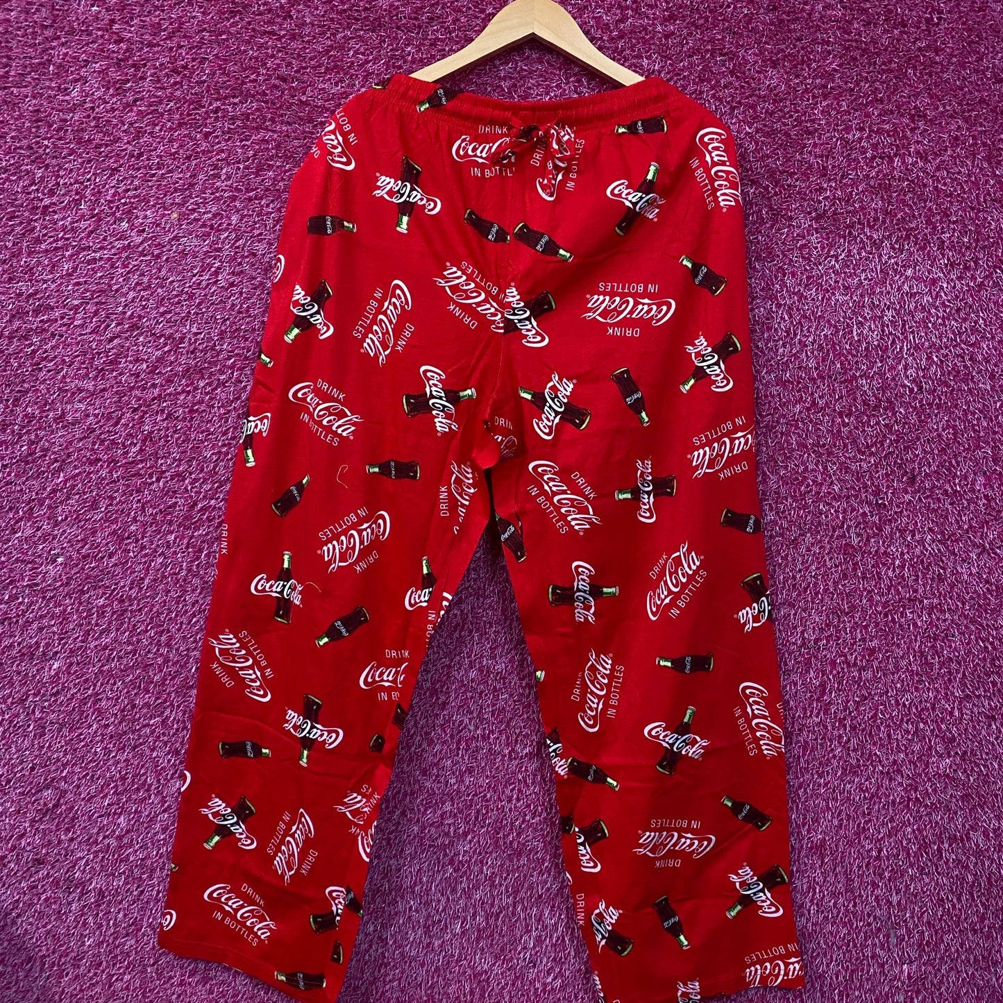 Coca-Cola Classic Men's Sleep Bottom Lounge Pants Large