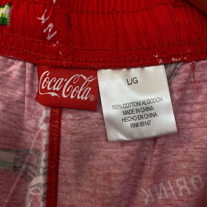 Coca-Cola Classic Men's Sleep Bottom Lounge Pants Large