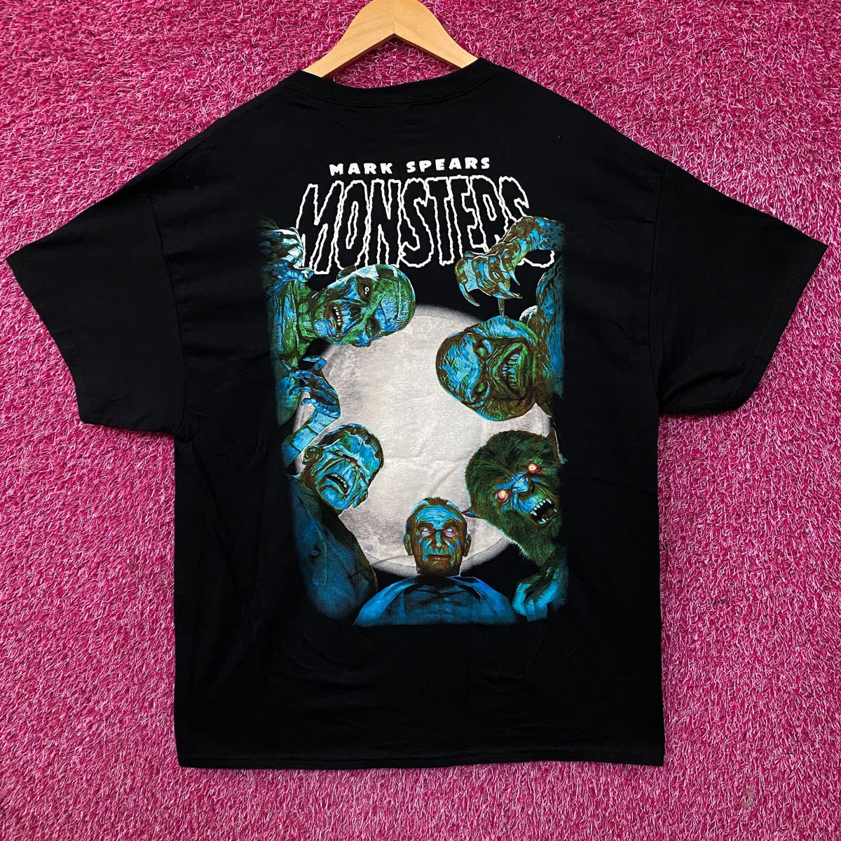 Mark Spears Monsters Last Supper Horror Graphic T-Shirt XL