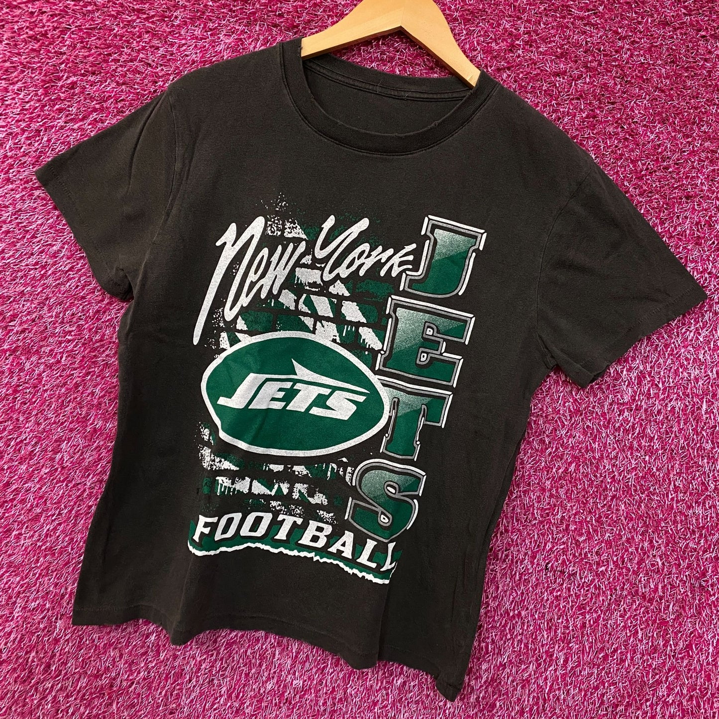Junk Food Clothing New York Jets MVP Vintage Style Tee Medium