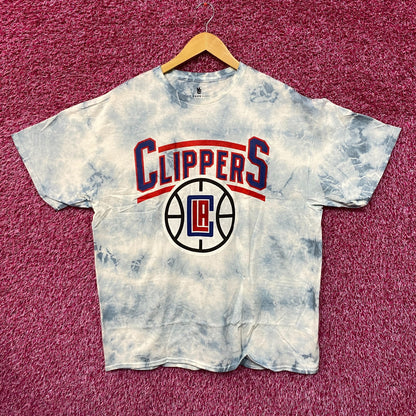 LA Clippers NBA Gameday Team Logo Tailgate Promo Tie Dye L