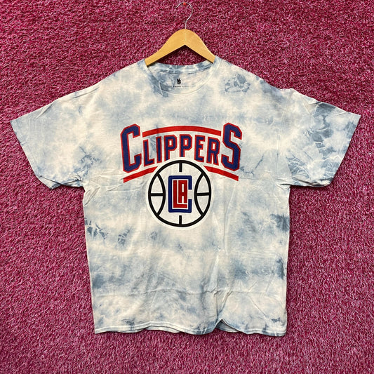 LA Clippers NBA Gameday Team Logo Tailgate Promo Tie Dye L