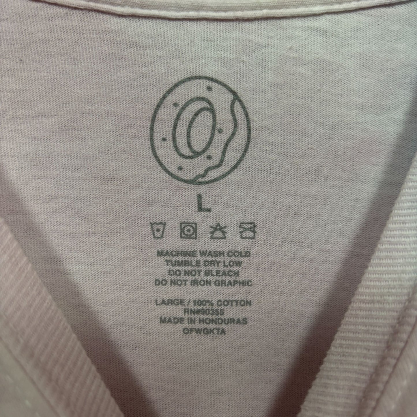 Odd Future Tie Dye Long Sleeve Puffy Print Logo Tshirt size Large