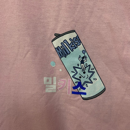 Perspective Los Angeles x Quisteen Milkis Soda Anime-Themed Graphic T-Shirt Large
