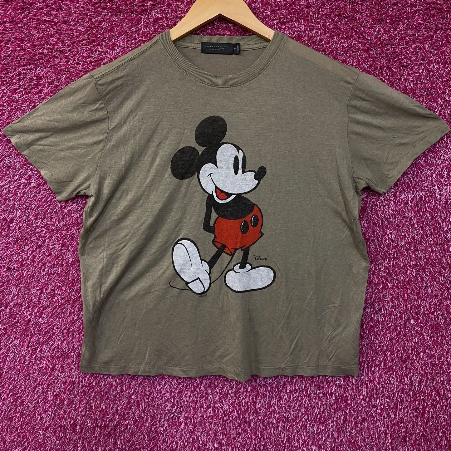 Disney Women's Mickey Mouse Graphic Tissue T-Shirt Small