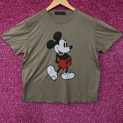 Disney Women's Mickey Mouse Graphic Tissue T-Shirt Small