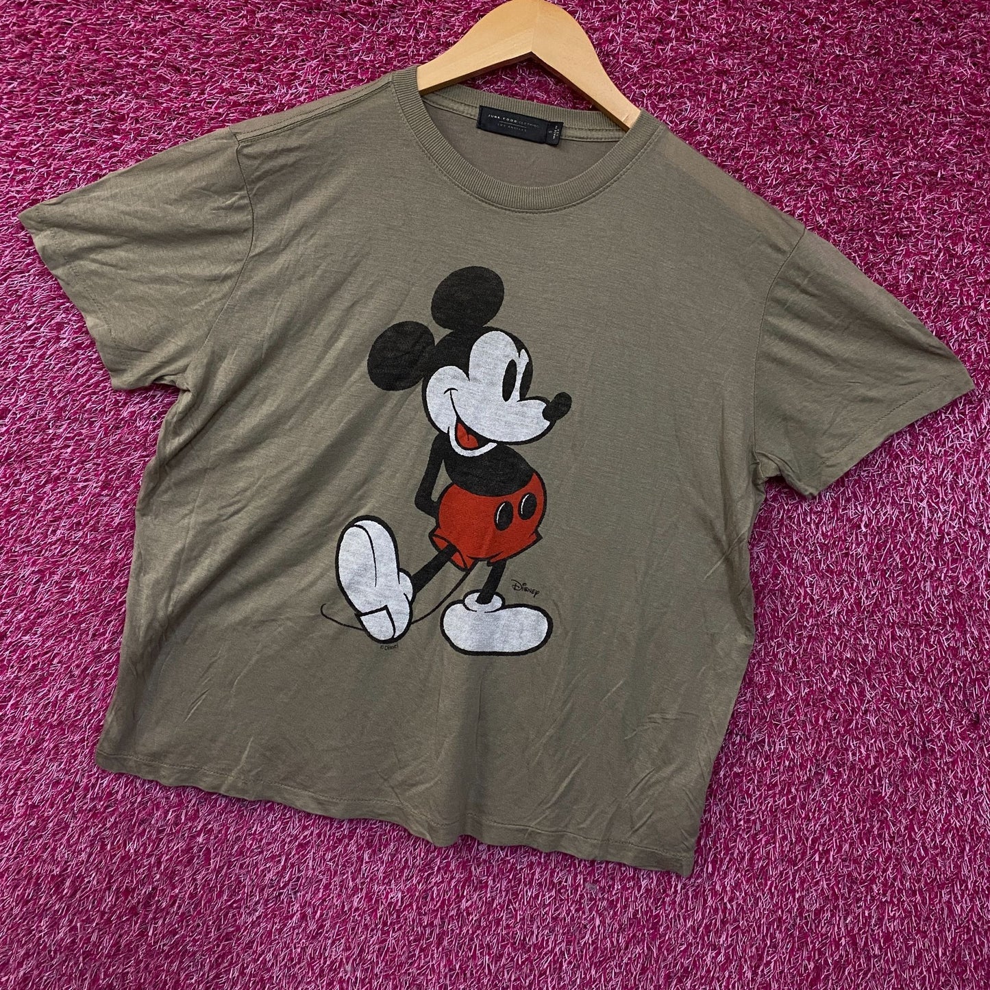 Disney Women's Mickey Mouse Graphic Tissue T-Shirt Small