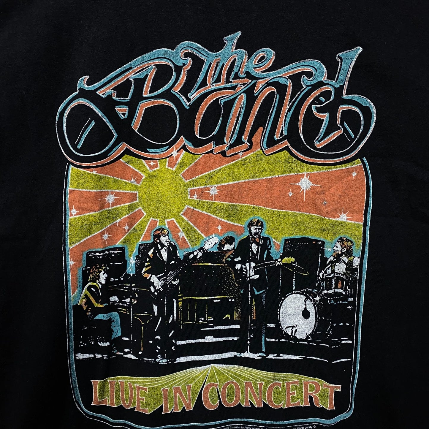 The Band Live in Concert Graphic T-Shirt Large