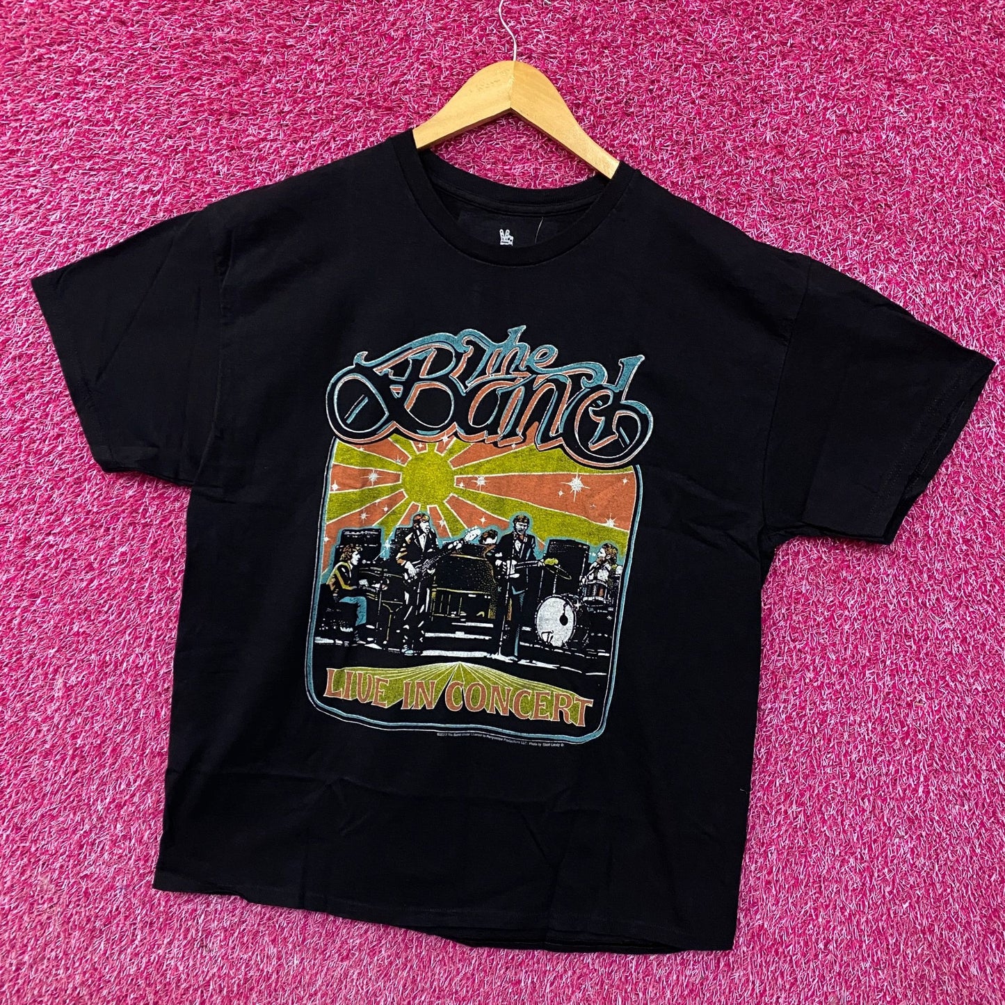 The Band Live in Concert Graphic T-Shirt Large