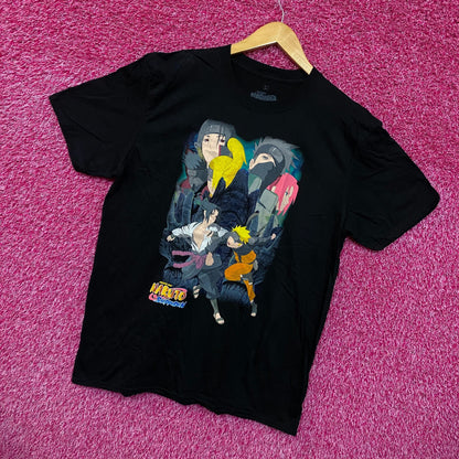 Naruto Shippuden Naruto n Team7 vs Sasuke n Akatsuki Tee L