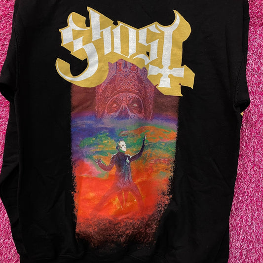 Ghost Cardinal Copia Death Metal Band Crewneck Sweater Small