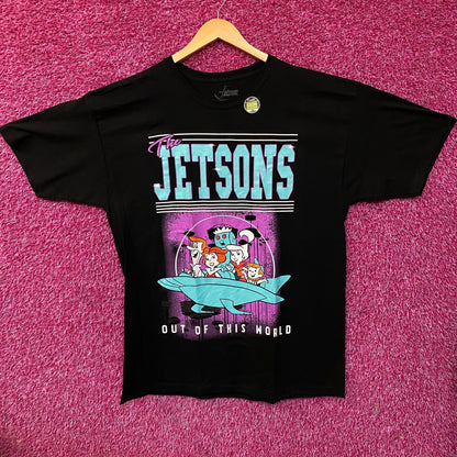 The Jetsons "Out Of This World" Glow In The Dark Graphic T-Shirt XL