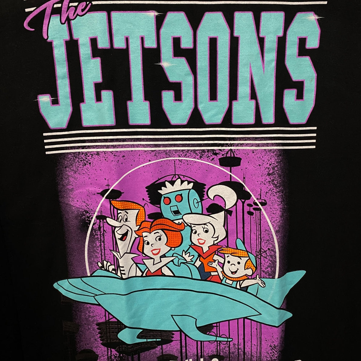 The Jetsons "Out Of This World" Glow In The Dark Graphic T-Shirt XL