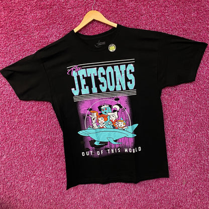 The Jetsons "Out Of This World" Glow In The Dark Graphic T-Shirt XL
