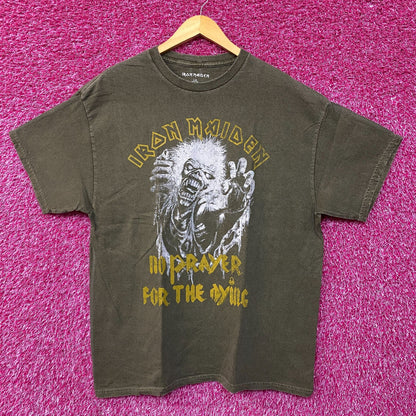 Iron Maiden No Prayer For The Dying Heavy Metal Band T-Shirt Large