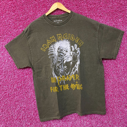 Iron Maiden No Prayer For The Dying Heavy Metal Band T-Shirt Large