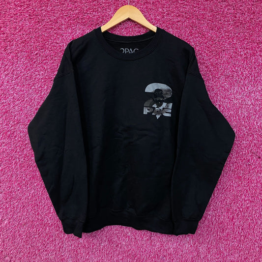2Pac "Against All Odds" Graphic Crewneck Sweatshirt Large