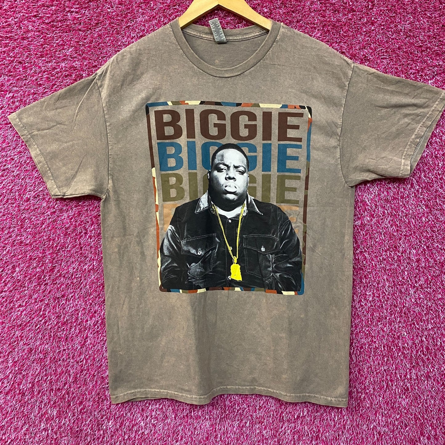The Notorious B.I.G. Biggie Smalls Graphic Design T-Shirt Large
