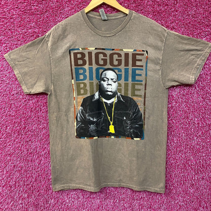 The Notorious B.I.G. Biggie Smalls Graphic Design T-Shirt Large