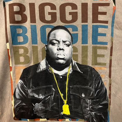 The Notorious B.I.G. Biggie Smalls Graphic Design T-Shirt Large