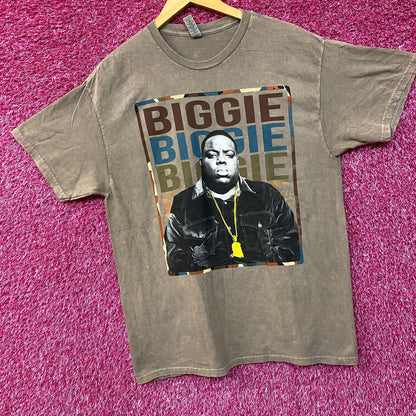 The Notorious B.I.G. Biggie Smalls Graphic Design T-Shirt Large