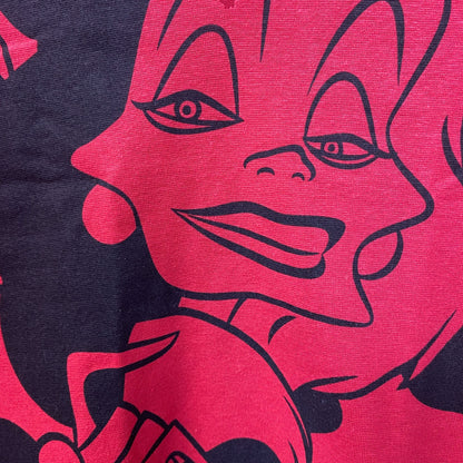 Disney Princess 101 Dalmatians Cruella De Vil Red Crop Top XL