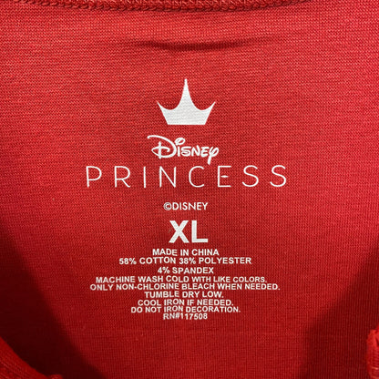 Disney Princess 101 Dalmatians Cruella De Vil Red Crop Top XL