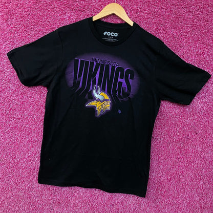 FOCO NFL Minnesota Vikings Logo Graphic T-Shirt Large