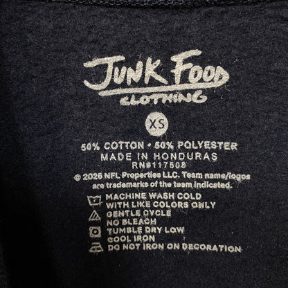 Junk Food Chicago Bears Logo Helmet Flea Market Crew sweatshirt XS