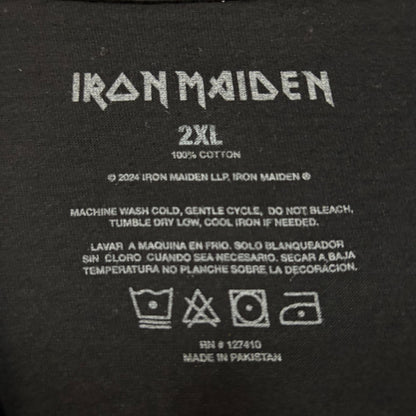 Iron Maiden The Future Past Tour '23 Circle Art T-Shirt 2XL