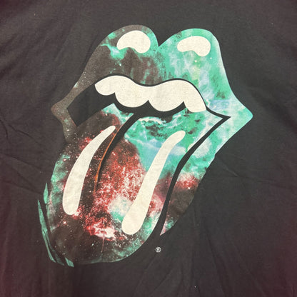 The Rolling Stones Galaxy Burst Hot Lips Rock Band Tee XL